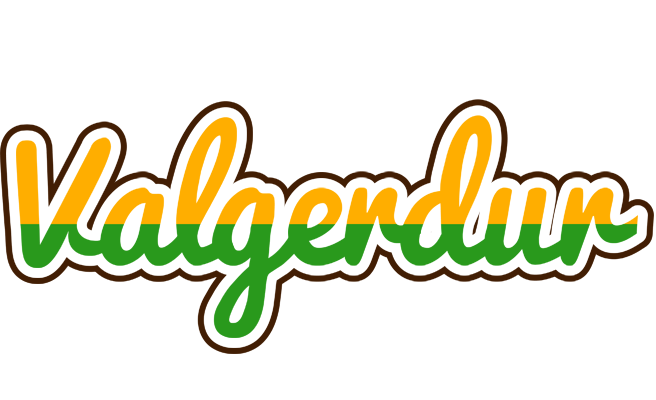 Valgerdur banana logo
