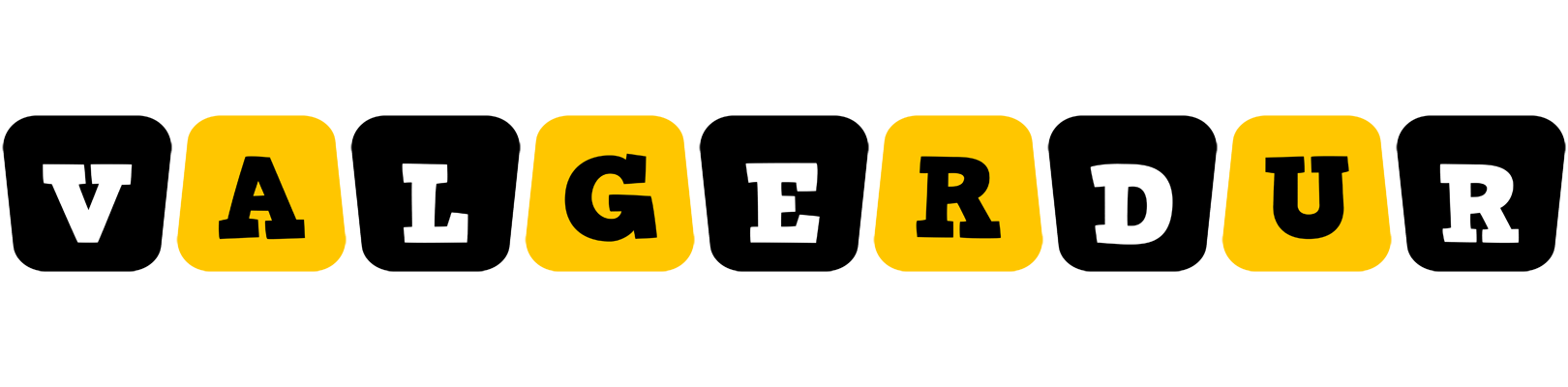 Valgerdur boots logo