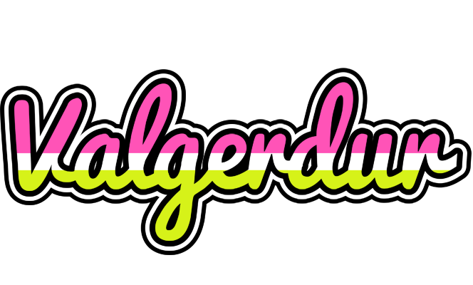 Valgerdur candies logo