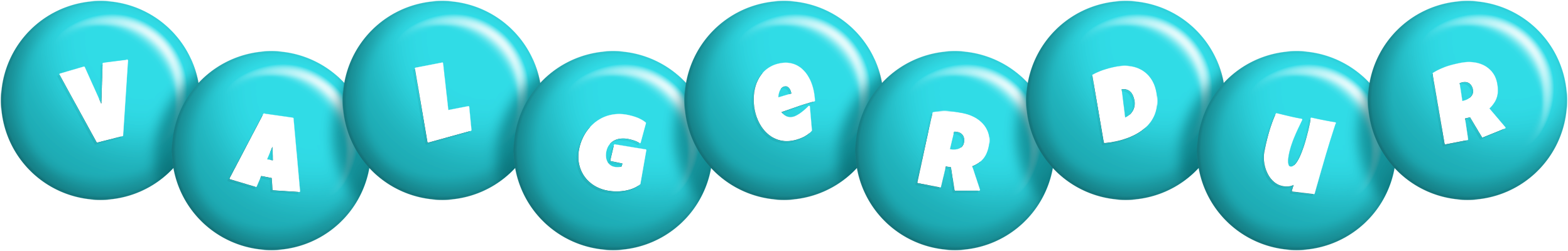 Valgerdur candy-azur logo