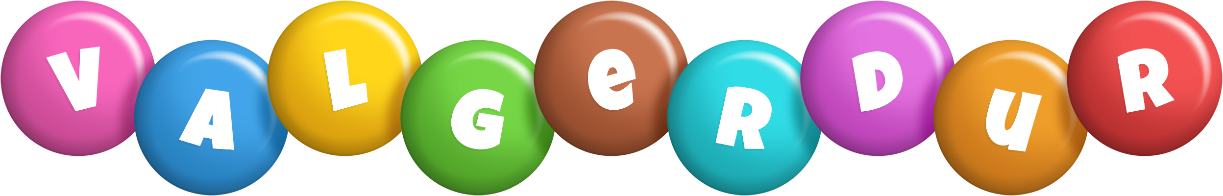 Valgerdur candy logo