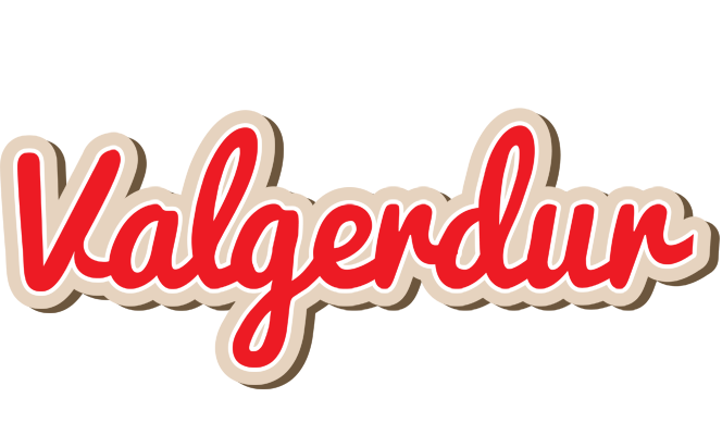Valgerdur chocolate logo
