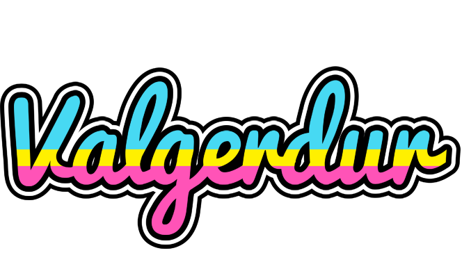 Valgerdur circus logo