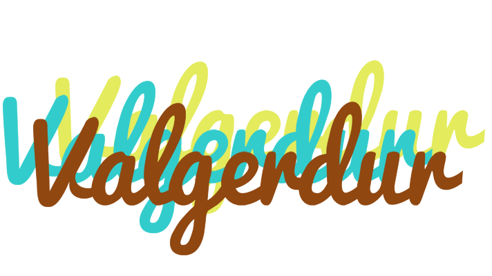Valgerdur cupcake logo