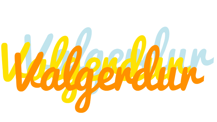 Valgerdur energy logo