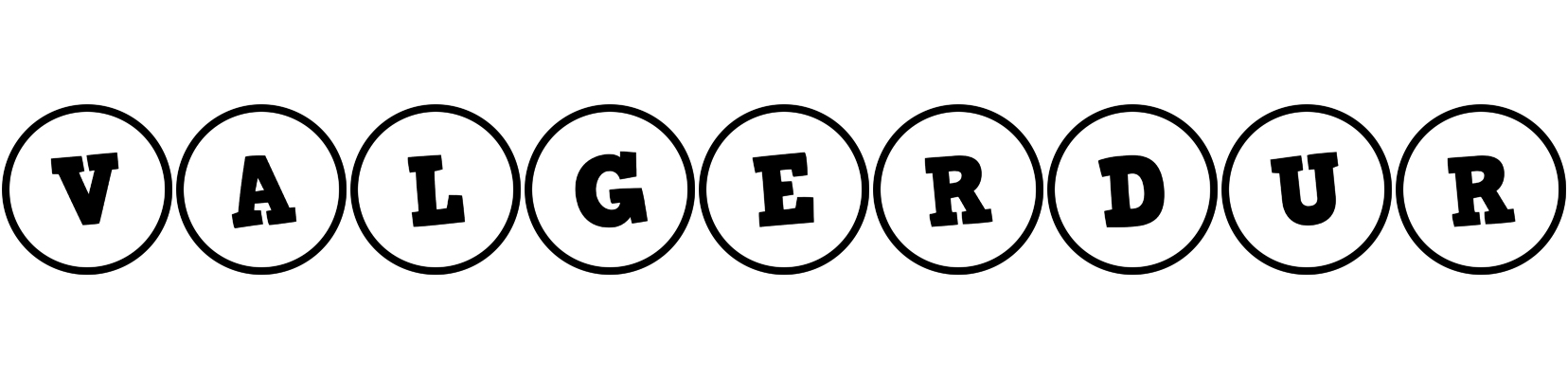 Valgerdur handy logo