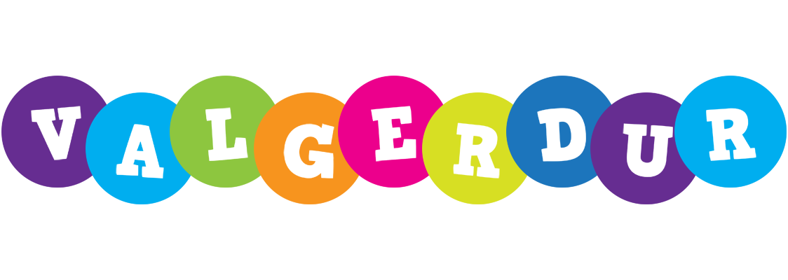 Valgerdur happy logo