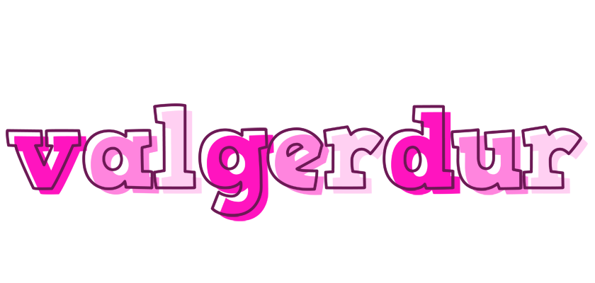 Valgerdur hello logo