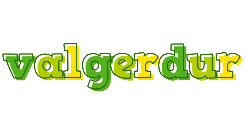 Valgerdur juice logo