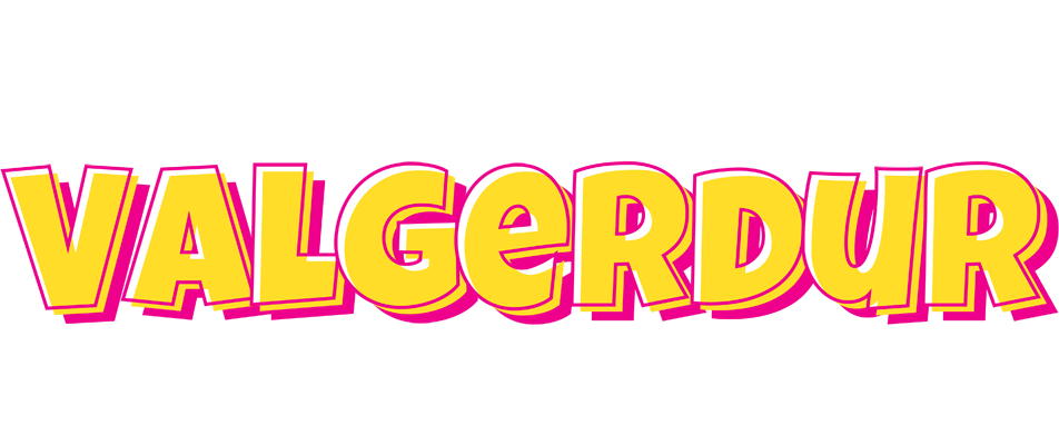 Valgerdur kaboom logo