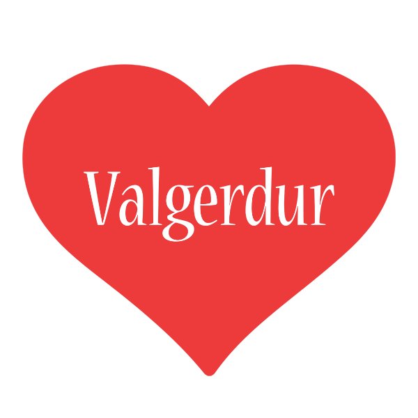 Valgerdur love logo