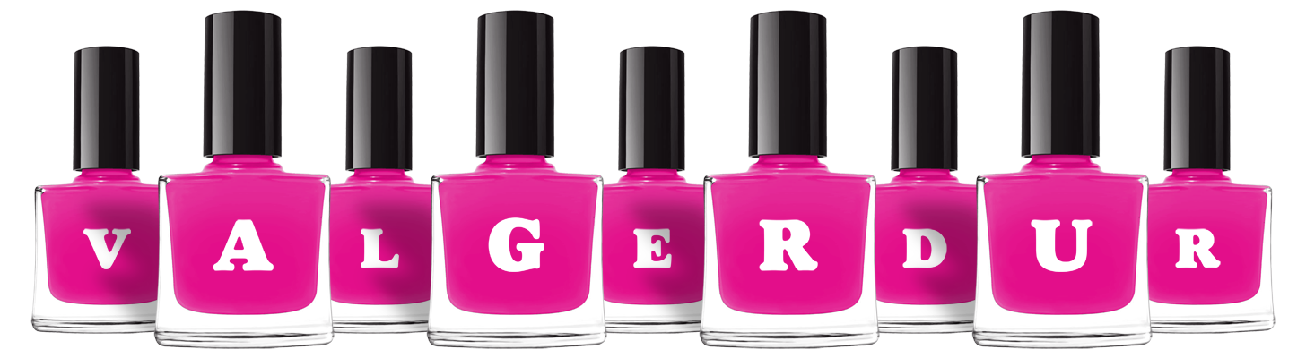 Valgerdur nails logo