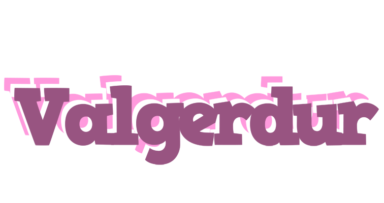 Valgerdur relaxing logo