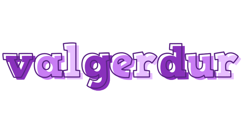 Valgerdur sensual logo