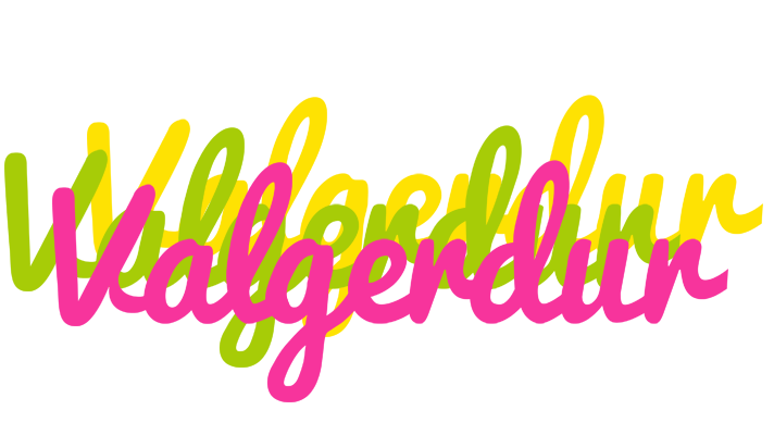 Valgerdur sweets logo