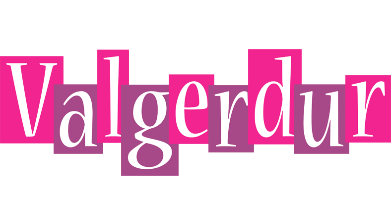 Valgerdur whine logo