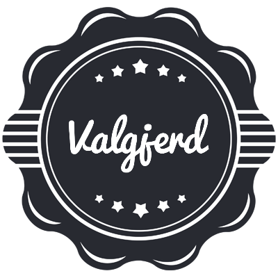 Valgjerd badge logo