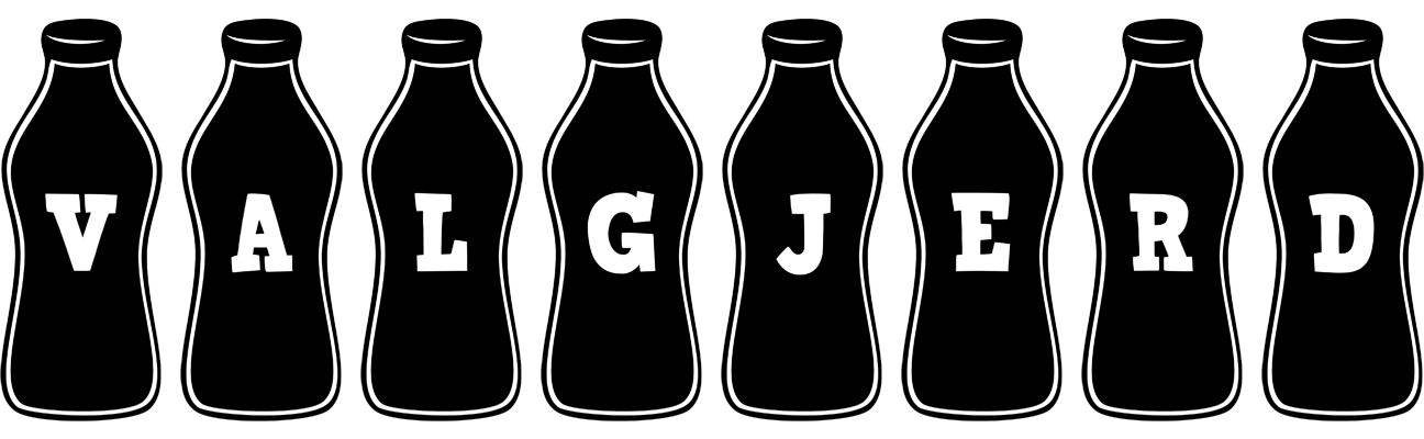 Valgjerd bottle logo