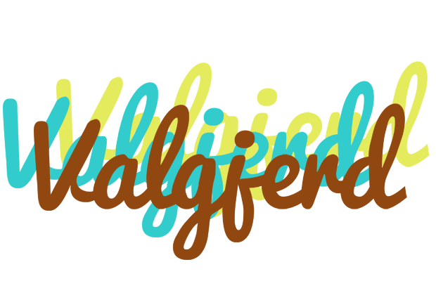 Valgjerd cupcake logo