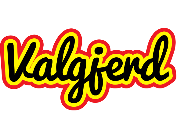 Valgjerd flaming logo