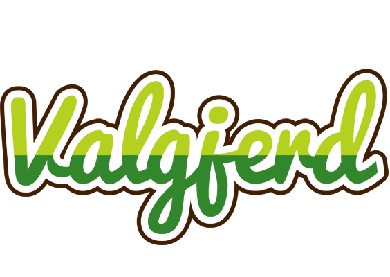 Valgjerd golfing logo