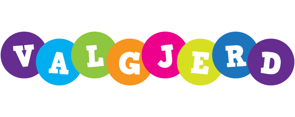 Valgjerd happy logo