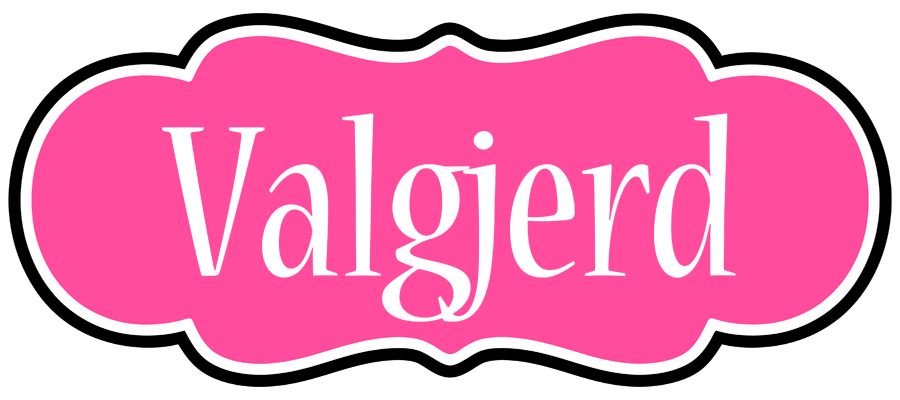 Valgjerd invitation logo