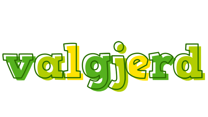 Valgjerd juice logo