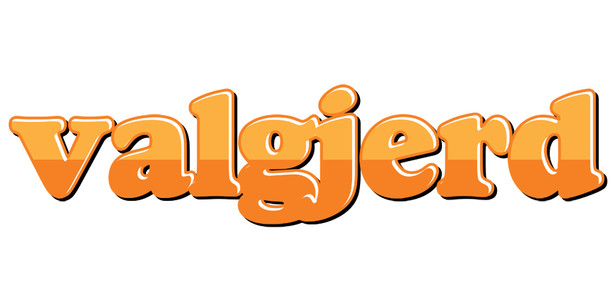 Valgjerd orange logo