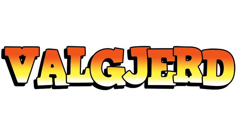Valgjerd sunset logo