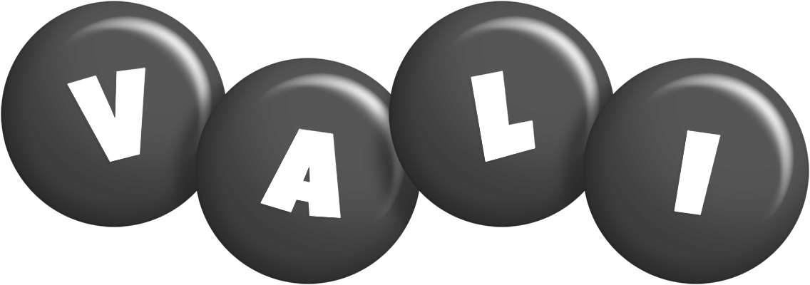 Vali candy-black logo