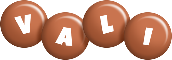 Vali candy-brown logo