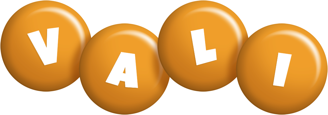 Vali candy-orange logo