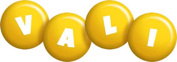 Vali candy-yellow logo