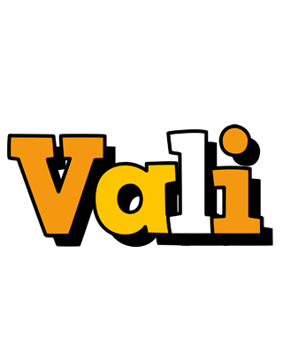Vali cartoon logo