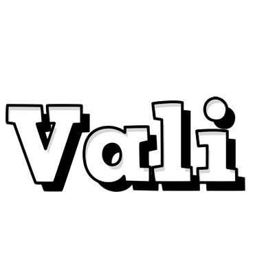 Vali snowing logo
