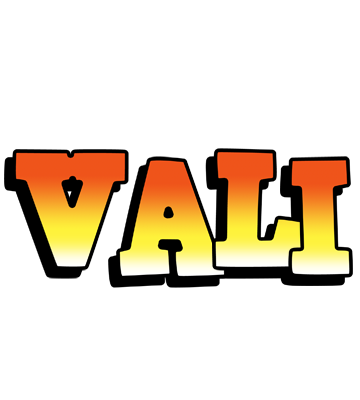 Vali sunset logo