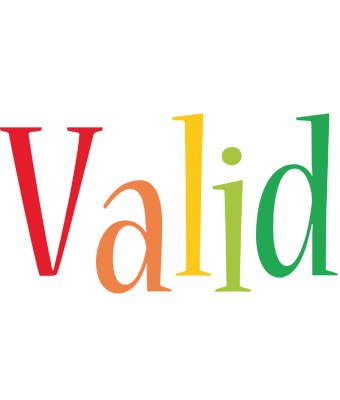 Valid birthday logo