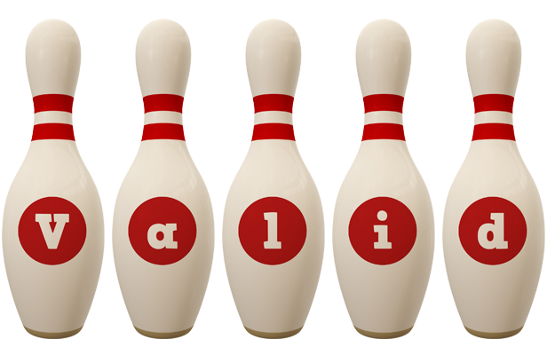 Valid bowling-pin logo