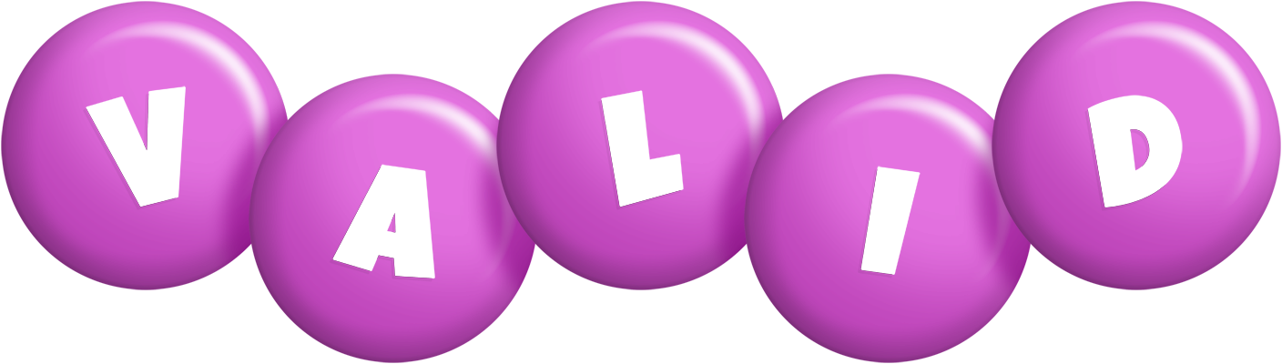 Valid candy-purple logo