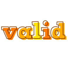 Valid desert logo