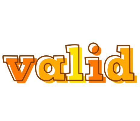 Valid desert logo