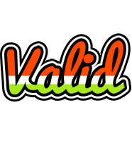 Valid exotic logo