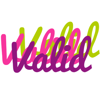 Valid flowers logo