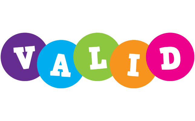 Valid happy logo