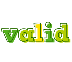 Valid juice logo