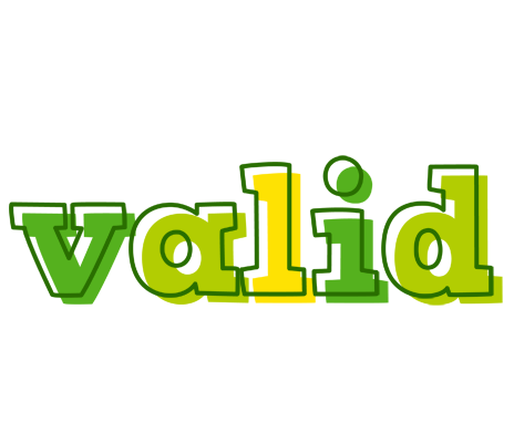 Valid juice logo