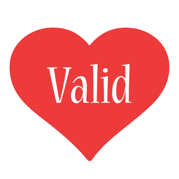 Valid love logo