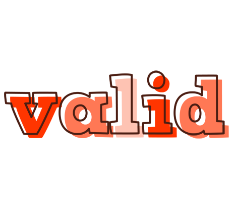 Valid paint logo