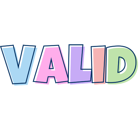 Valid pastel logo